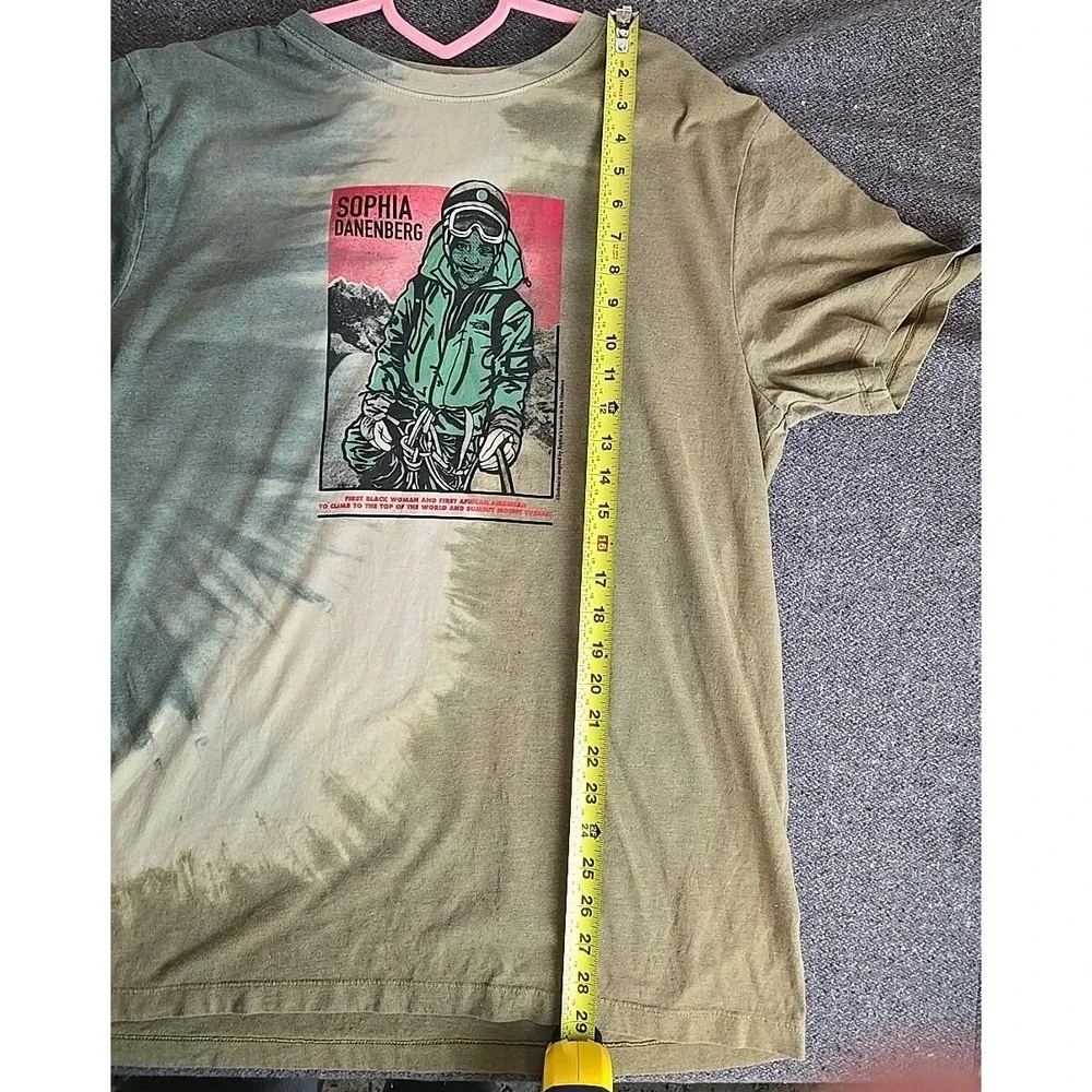 The North Face Tie Dye T-Shirt Black History Month Edition Sophia Danenberg XL